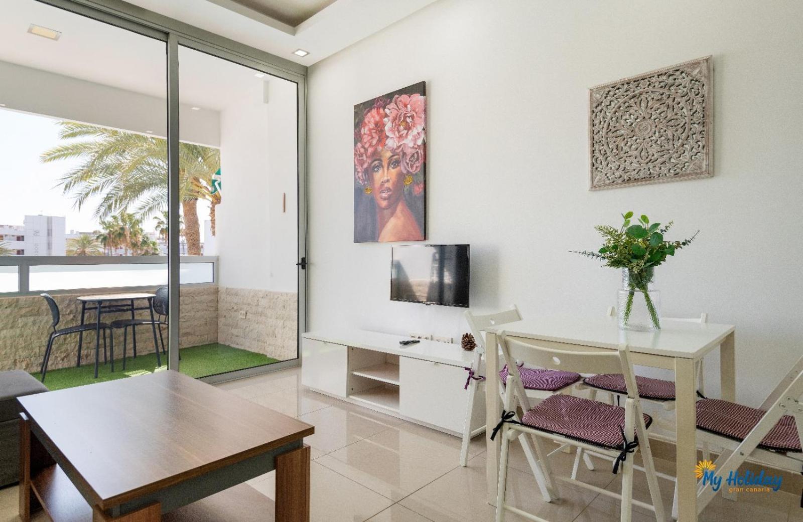 Lenas Modern Apartment San Bartolomé Eksteriør billede